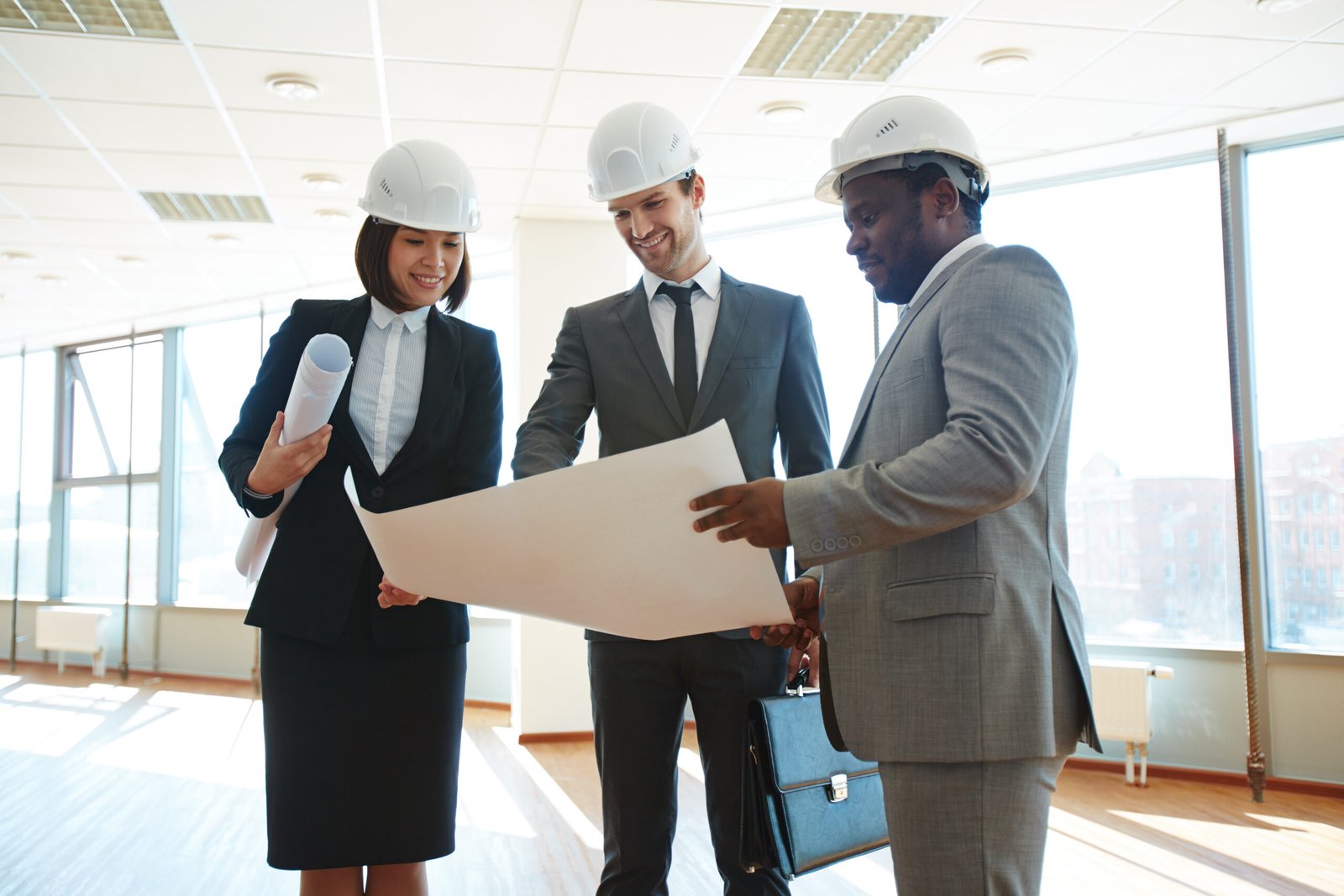 discussing blueprint